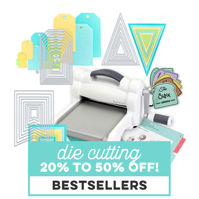 Sizzix Big Shot Die Cutting Machine Bundle - Nested Rectangles