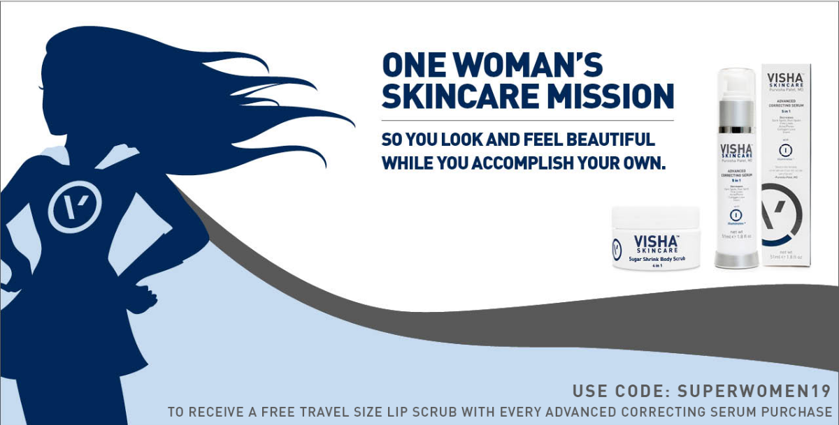 visha skincare advanced correcting serum