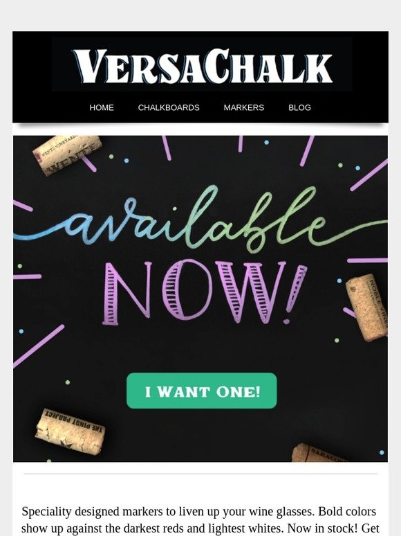 Did we say wine markers? Yup! Now Available!🎉