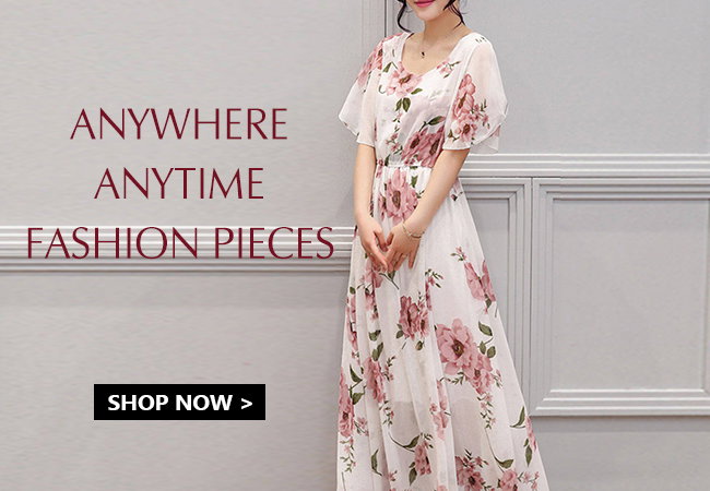 fitted lace wedding dress Women Orange Floral Printed V-Neck Thigh-High Slit Maxi Dress