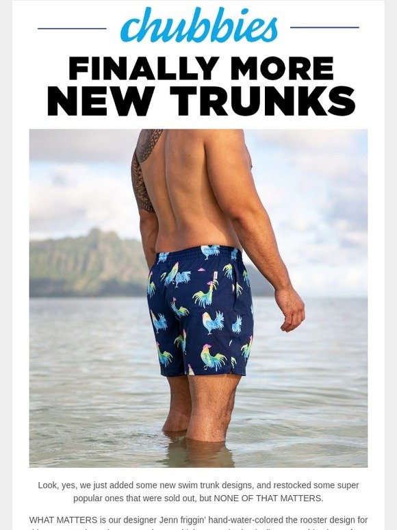 chubbies swim