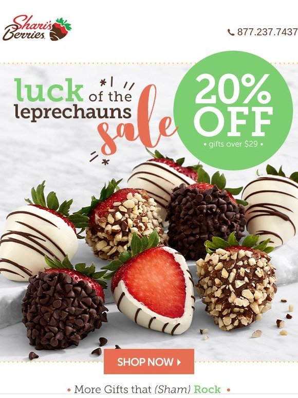 Shari's Berries: You heard us right... Cheesecake Berries ...