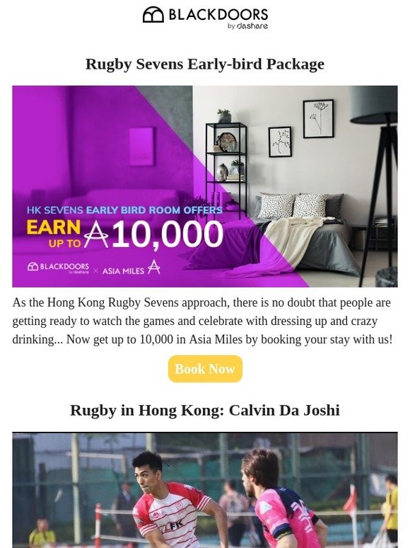 HK Sevens: Food & Drinks On US!