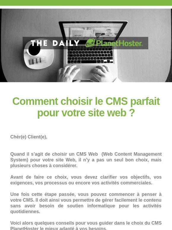 Comment choisir le CMS parfait pour votre site Web ?