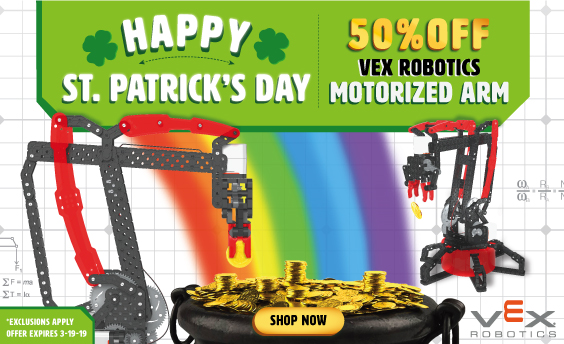 hexbug vex motorized robotic arm