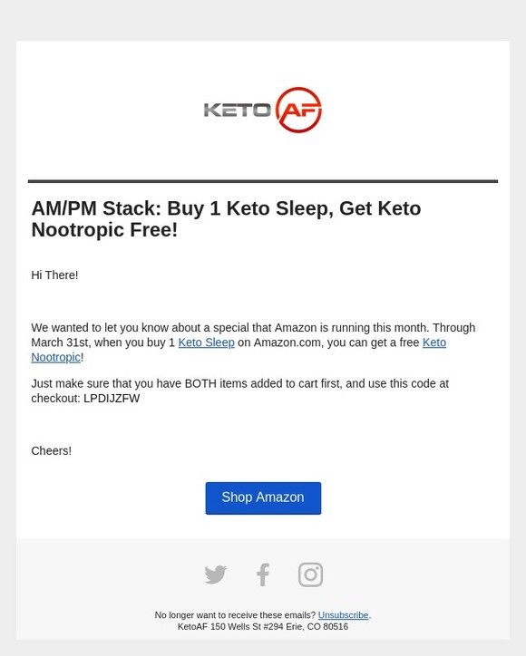Buy 1 Get 1 - Amazon Only Sale