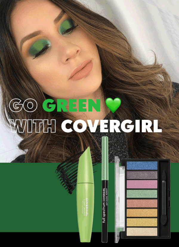 COVERGIRL Are you ready for St. Patrick's Day, Beauties? Milled