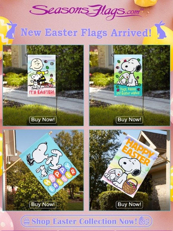 New Easter Flags Arrived!
