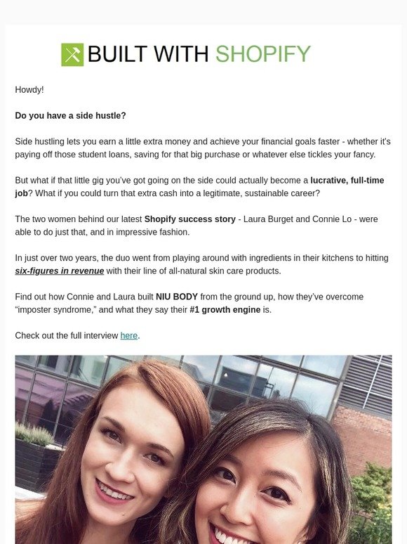 From side-hustle to 6-figure business