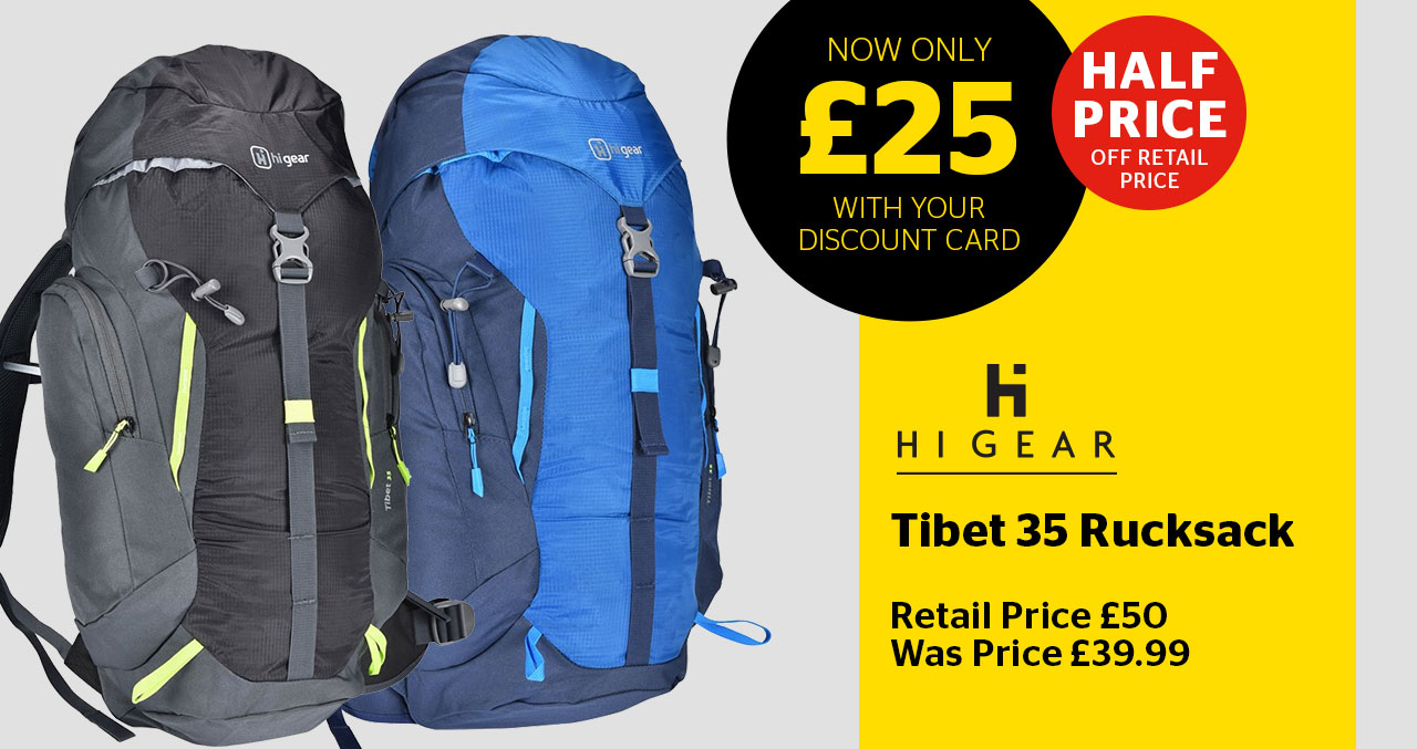 Hi gear 2024 tibet 35 rucksack