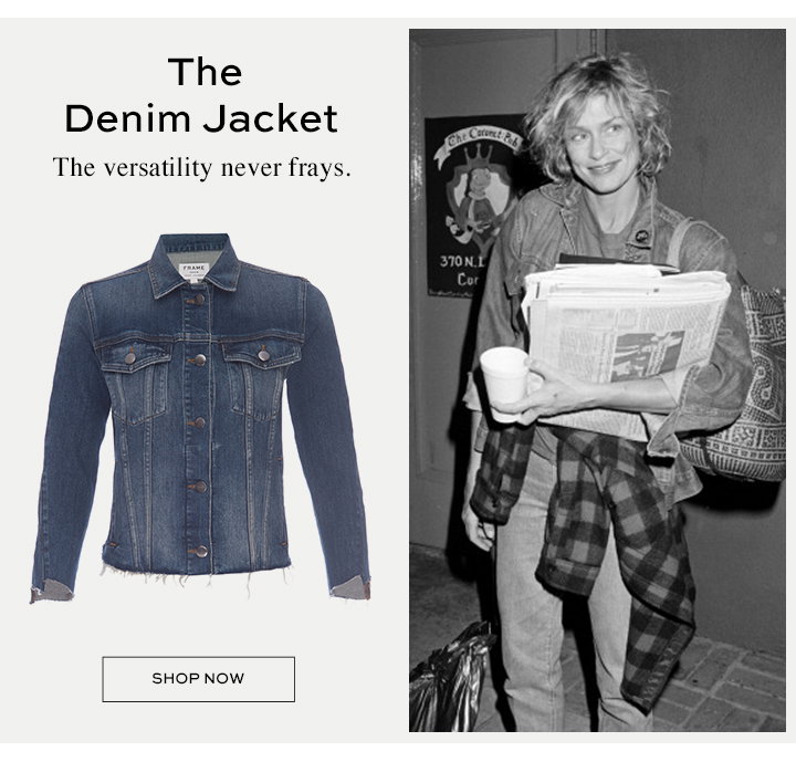 The Denim Jacket - The versatility never frays.