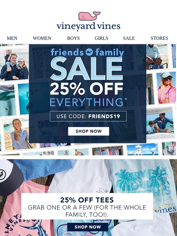 vineyard vines code