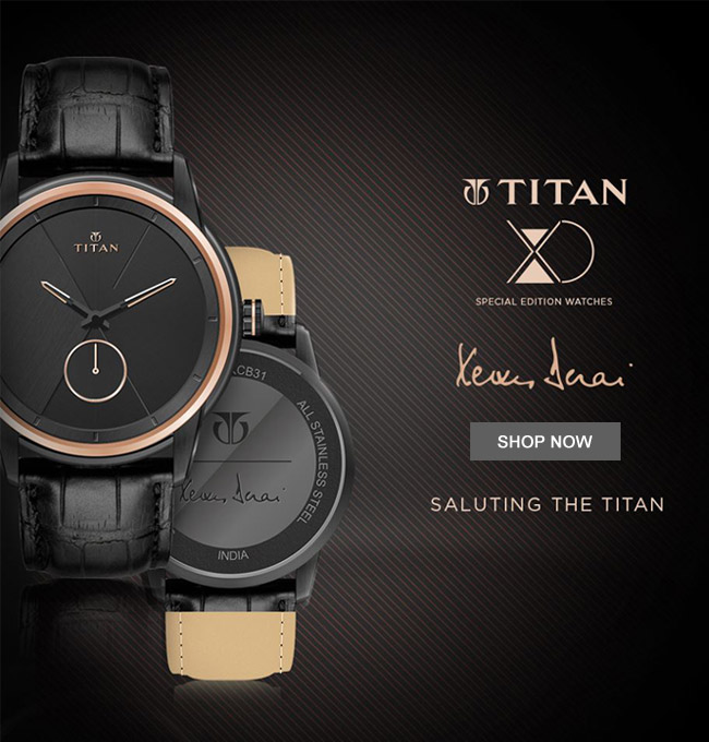 limited edition titan watches