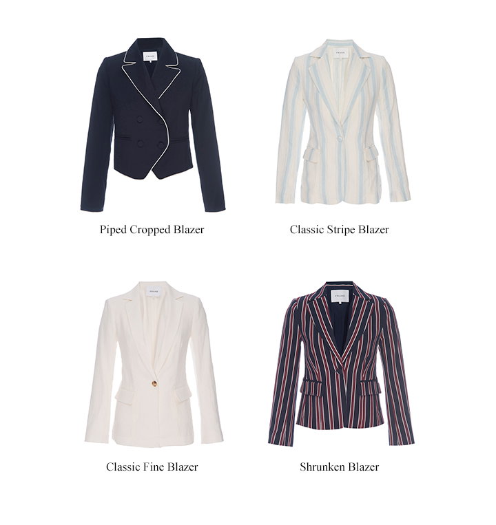 Essential for work and cooler for play, new spring-to-summer blazers feel decidedly fresh.