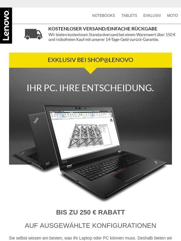 NICHT KLECKERN, KLOTZEN! Sparen Sie bis zu 250 € auf Top-PC- & -Laptop-Konfigurationen >>>