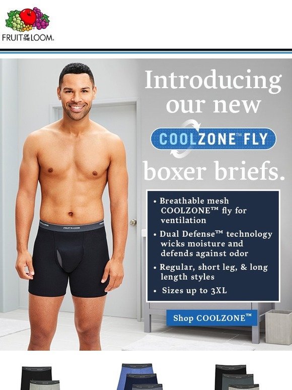 Fruit of the Loom: Introducing our new COOLZONE Fly | Milled