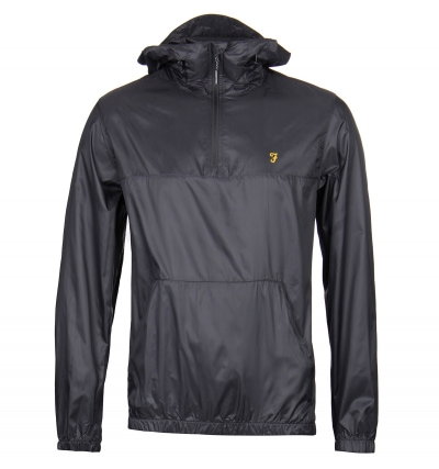Farah Linwood Vinyl Grey Waterproof Jacket