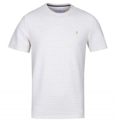 Farah Kelingrove Cloudy Marl Textured T-Shirt