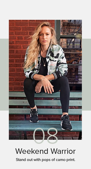 Shop Women's Camo Bomber Jacket