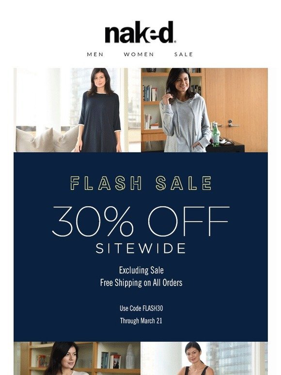 Flash Sale: 30% Off Sitewide. Shop Now.