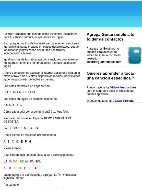 Guitarsimple Easiest Beginner Guitar Lessons Online Necesitas saber los Acordes en INGLES