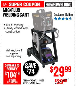 View Welding Cart