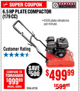 View 6.5 HP Plate Compactor