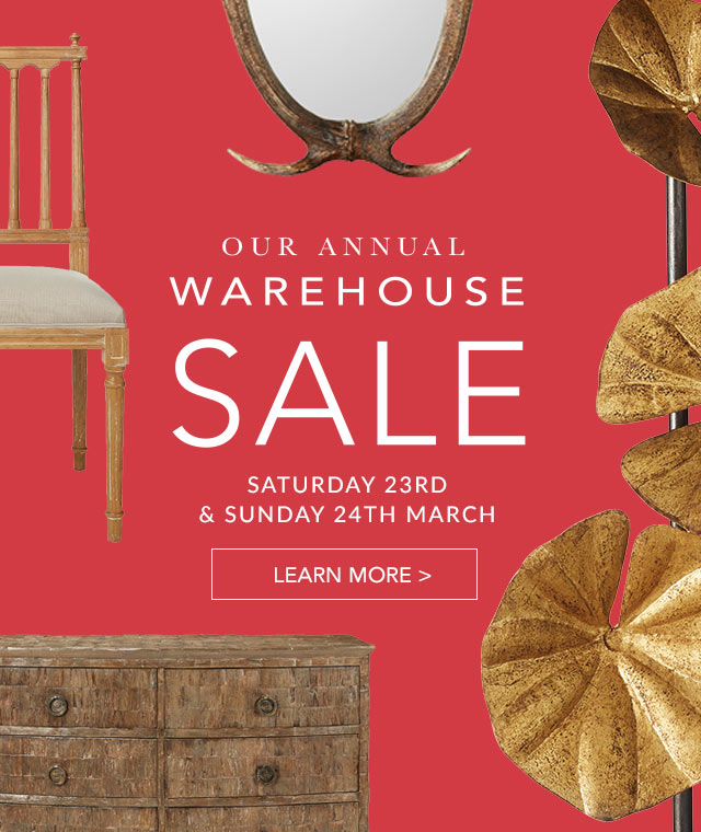 Our Annual Warehouse Sale