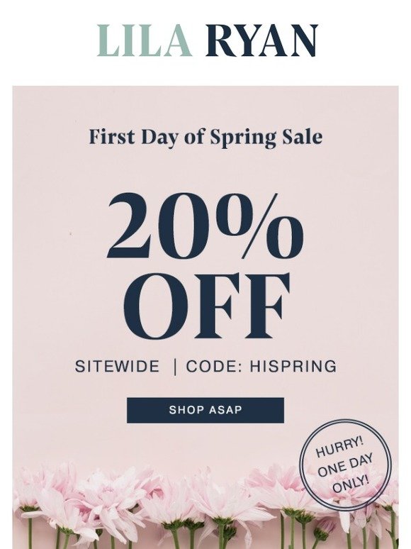20% Off: Don’t Miss Out