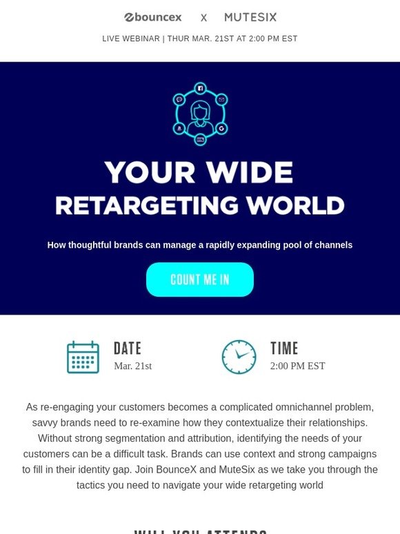 [Webinar Tomorrow] Your Wide Retargeting World