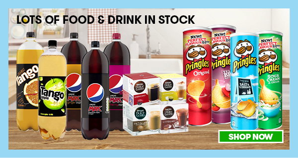 Lots Of Food & Drink In Stock
