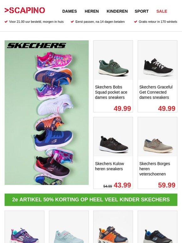 Skechers Selmen West Highland wandelschoenen A online bestellen | Scapino