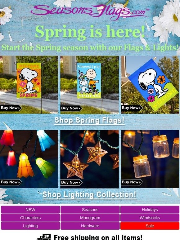 Spring is here!