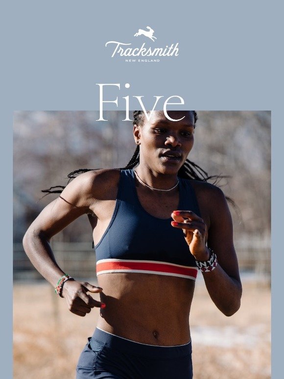 tracksmith lane 5 shorts
