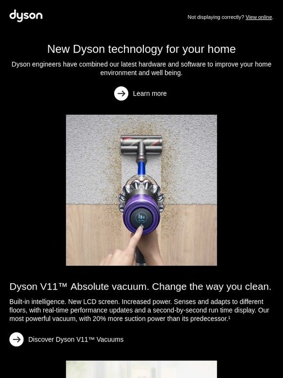 dyson Email Newsletters Shop Sales, Discounts, and Coupon Codes