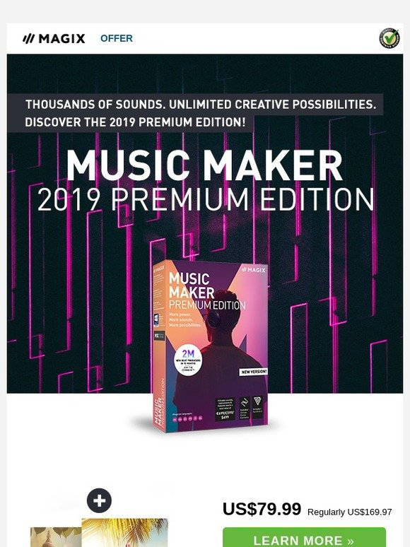 magix music maker 2019
