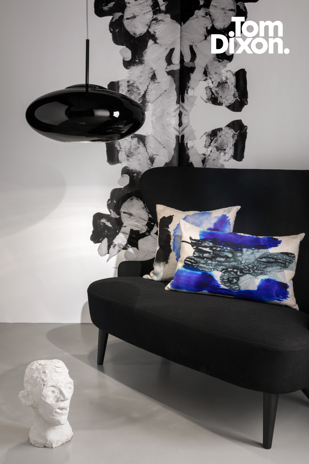 Tom Dixon New BLOT cushions Milled