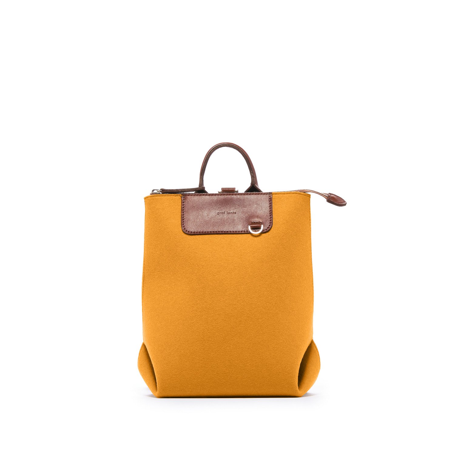 Graf lantz bag with tassel Graf Lantz Canvas & Leather Tote Bag | Cream Tan Carryall  main image 3