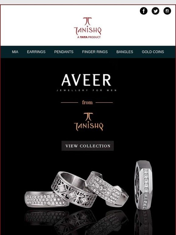 Tanishq hot sale mens collection