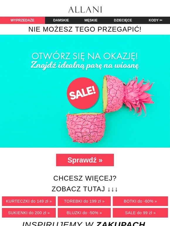 ➼ ALERT: Wyprzedaż Obuwia 🔥