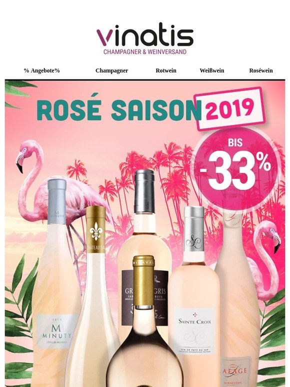 Herrlich Rosé Saisonstart!