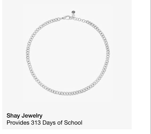 Shay Jewelry Mini Full Link Pavé Choker