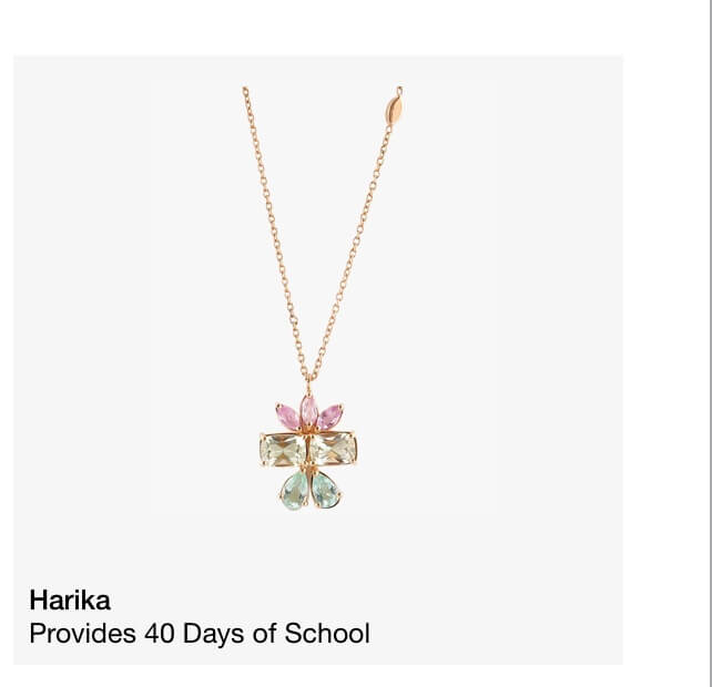 Harika Colorful Butterfly Necklace