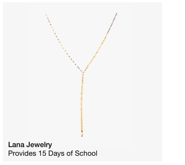 Lana Jewelry Nude Lariat Necklace