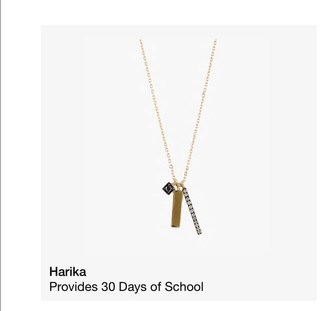 Harika Dimond Sticks Necklace