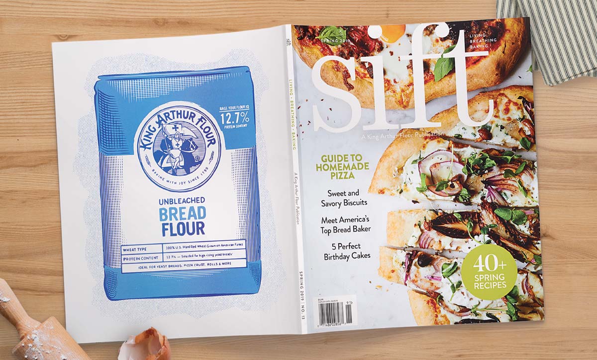 King Arthur Baking Company The spring issue of Sift magazine is here