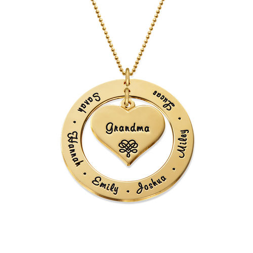 10ct Gold Grandmother Necklace