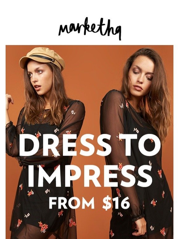 Our favourite dress styles starting at $16