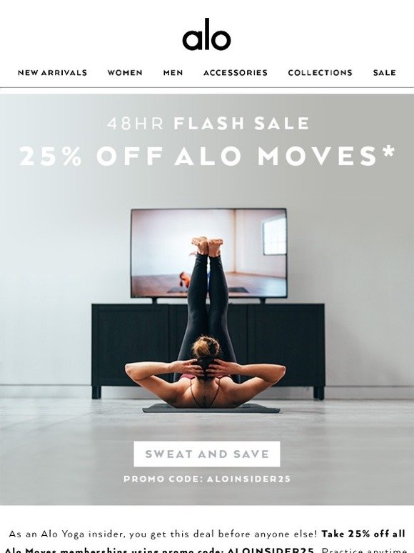 Alo Moves Alo Yoga New Customer Code Alo Influencer Code 2025 TikTok