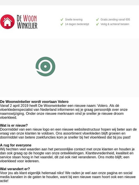 De Woonwinkelier gaat zijn naam veranderen in..